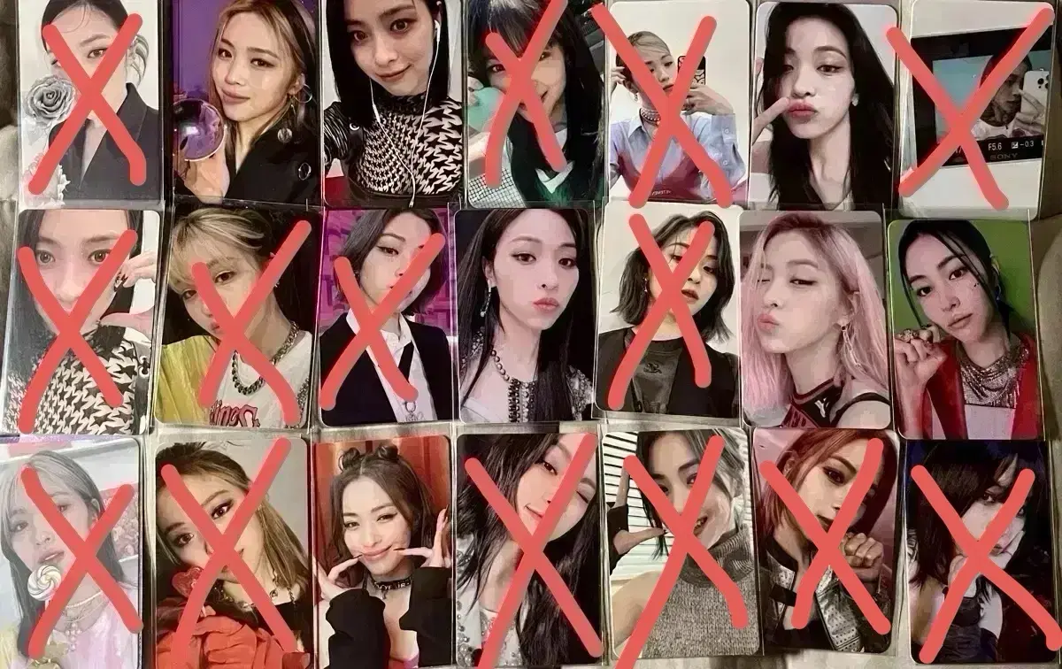 있지 포카 양도 예지리아류진채령유나 itzy 포토카드